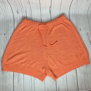 NEW Coral Sweater Shorts Women's Medium Casual